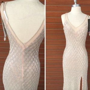 Primavera Couture 3017 Blush Embellished Prom Dress
